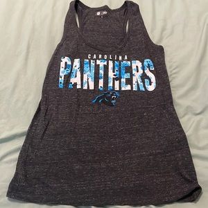 Like new NFL apparel Carolina Panthers tank top size medium